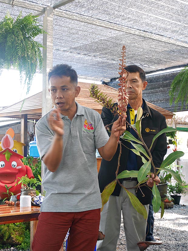 ประกิต โพธิ์ศรี เจ้าของฟาร์ม Rayong Smile Plants วิสาหกิจชุมชน อ.บ้านค่าย จ.ระยอง
