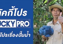 ปั๊มหอยโข่ง LuckyPro ประสิทธิภาพเยี่ยม ดูดน้ำ-เพิ่มแรงดัน ถูกใจพี่น้องเกษตรกร