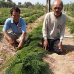 คุณสี เทียนประทีป (ซ้าย) และคุณชวน พงษ์เผือก (ขวา)