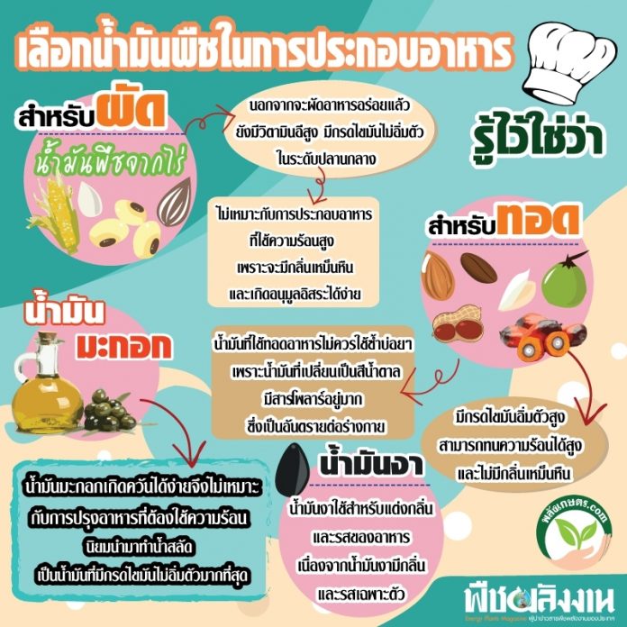 น้ํามันอะไรดีที่สุด info1 น้ํามันอะไรดีที่สุด info1