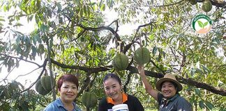 1.เจ๊หนู-คุณระวิวรรณ-และตัวแทนจำหน่ายร้านสามเกษตร