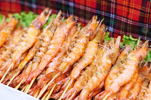 กุ้งที่ไม่ใหญ่มาก-เคี้ยวกุ้งทั้งเปลือกได้