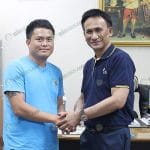2.คุณบรรลือศักร (ขวา) และคุณโจ้