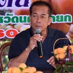 1.ร.ต.ต.อำนวย หงษ์ทอง นายกสมาคมชาวสวนมะปรางนครนายก