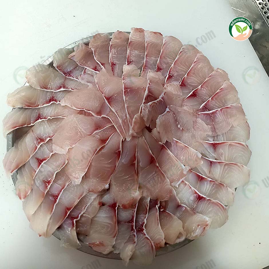 6.เนื้อปลาทับทิมแบบแร่ ผลิตภัณฑ์แปรรูปเพิ่มมูลค่าจากทางฟาร์ม