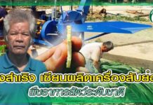ช่างสำเริง เซียนผลิตเครื่องสับย่อย พืชอาหารสัตว์ระดับชาติ