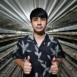 2.คุณพยุงศักดิ์ (นก) ทายาทรุ่นต่อไป เอนกฟาร์มนกกระทา