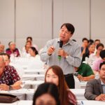 8.ผู้ถามคำถาม คุณพรชัย ชั้นสกุล พรชัยฟาร์ม อุปนายกสมาคมผู้เลี้ยงไก่ไข่ภาคใต้