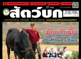 ปก นิตยสาร สัตว์บก ฉบับ 384 (เมษายน 2568)