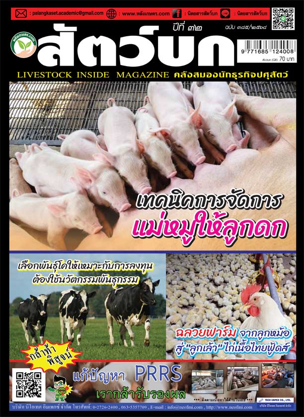 ปก นิตยสาร สัตว์บก ฉบับ 385 (พฤษภาคม 2568)